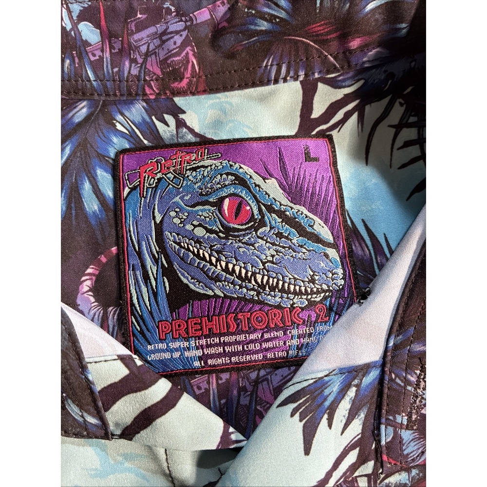 Retro Rifle Men's Large  "Prehistoric 2" - Picture 3 of 7